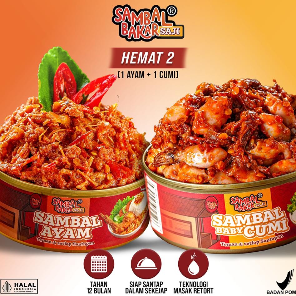 

Hemat 2 Sambal Bakar Saji Sambal Bakar Indonesia