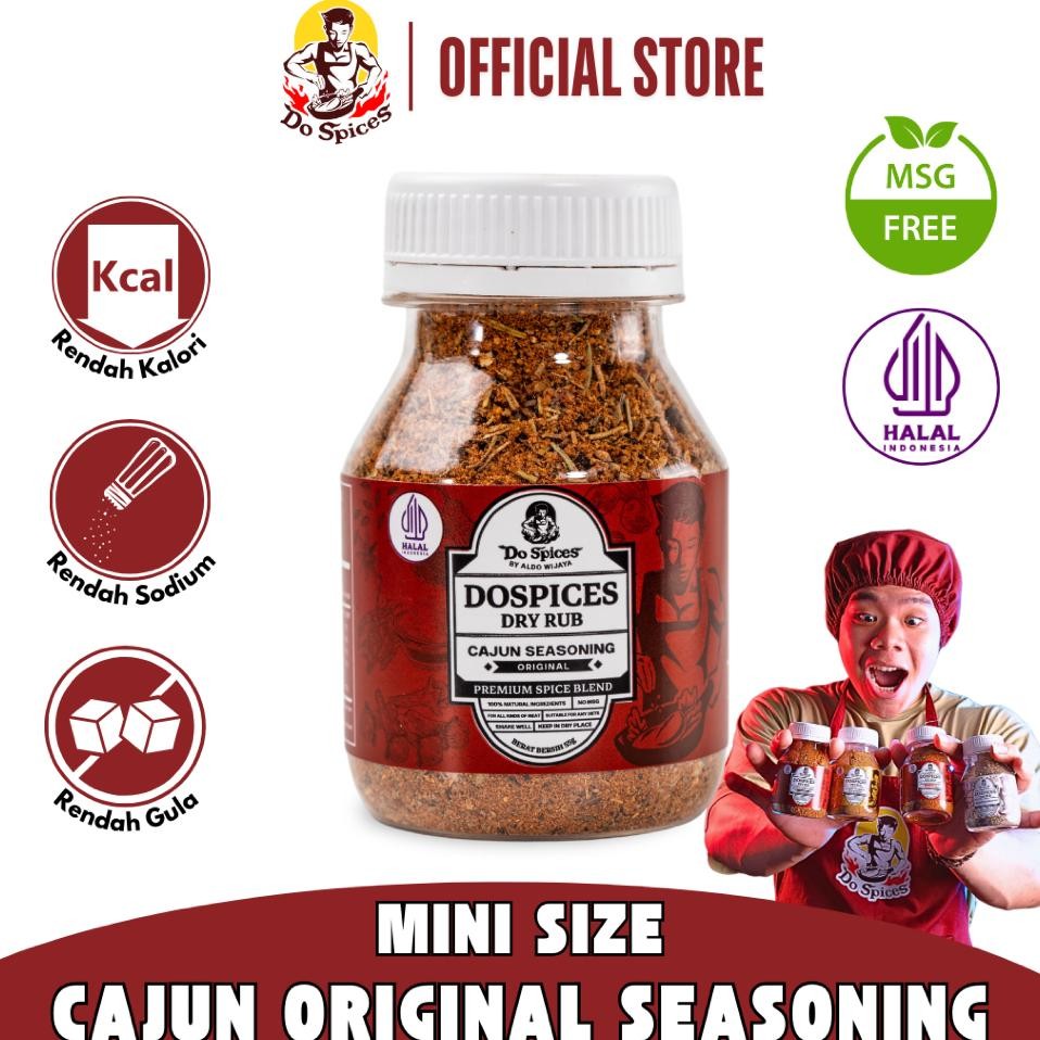 

Do Spices Healthy Dry Rub Bumbu Marinasi Rempah Rendah Kal Cajun Seasoning Mini Size