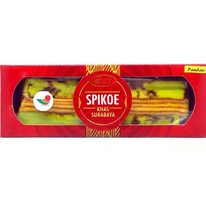 

><><><] LUSI'S SPIKOE PANDAN 300gr | KUE LAPIS KHAS SURABAYA LUSIANA OLEH