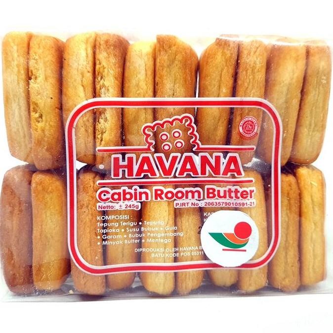 

] HAVANA GABIN TRADITIONAL 245gr | KUE KERING CABIN KABIN TEBAL KOTAK