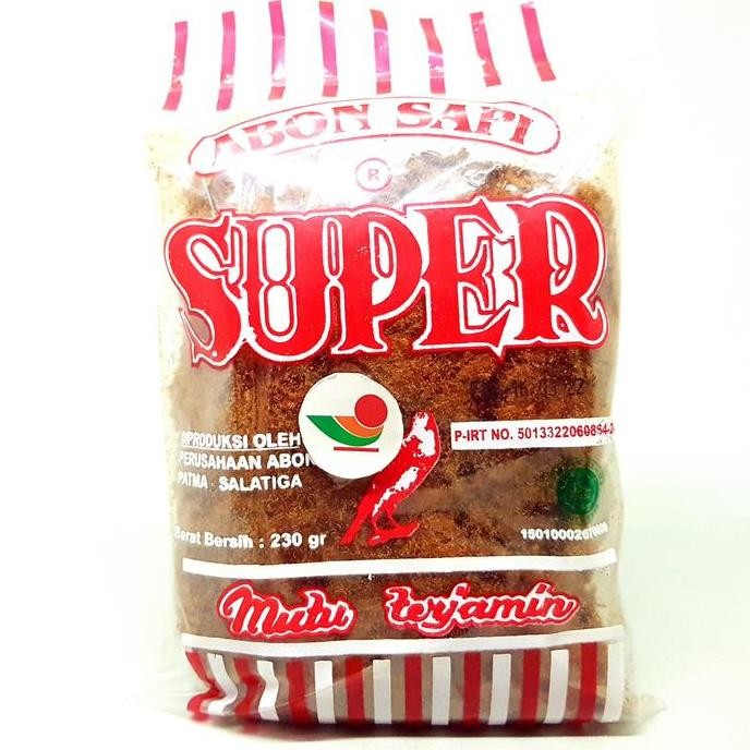 

(:(:(:(] PATMA ABON SAPI SUPER 230gr | PREMIUM KEMASAN PLASTIK DIJAMIN ENAK