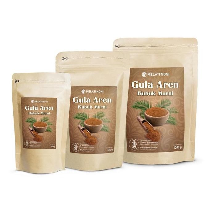 

JH8 Gula Aren Bubuk 100% Organik | Gula Semut Original | Palm Sugar