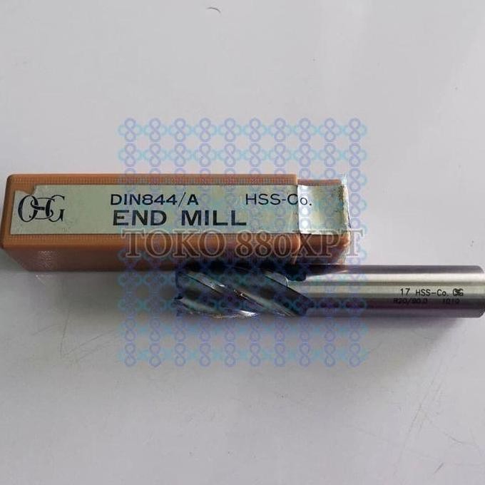 $+$+$+$+] Mata Bor Frais 17 mm 17mm 4 Flute End Mill Milling OSG Japan
