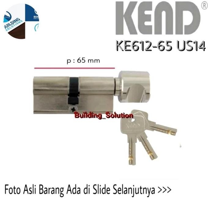 Best Promo, Kunci Pintu Original Italy Knob Cylinder Kend Euro Plus Ke612-34K Us14
