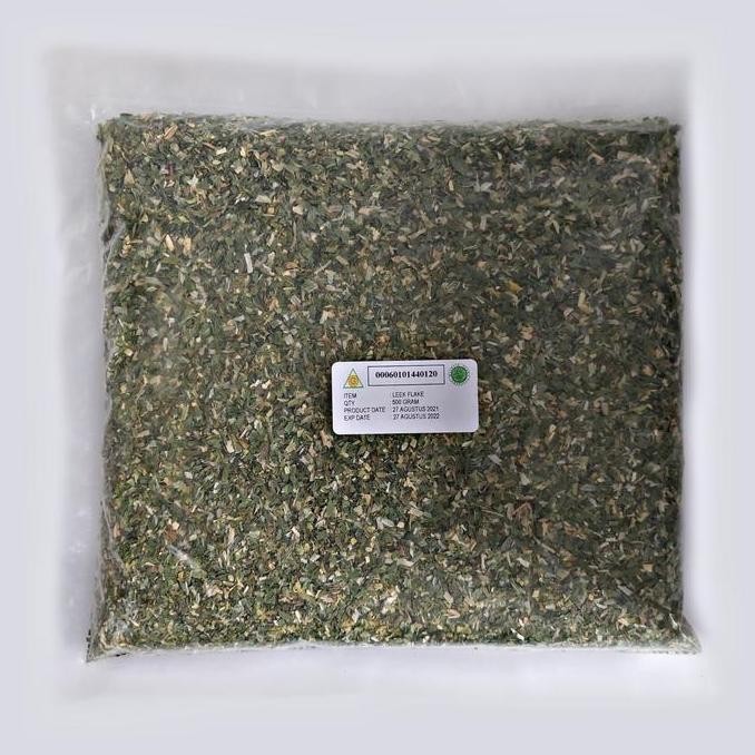 

JH8 Daun Bawang Kering / Leek Flake Kemasan 500 Gr Kualitas Premium 100%