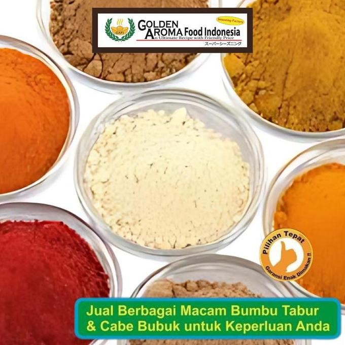 

JH8 GAFI Bumbu Tabur Rasa Keju Asin Kuning 1 kg Halal MUI LPPOM 010612.240402.19 Food Grade Golden Aroma Terbanyak