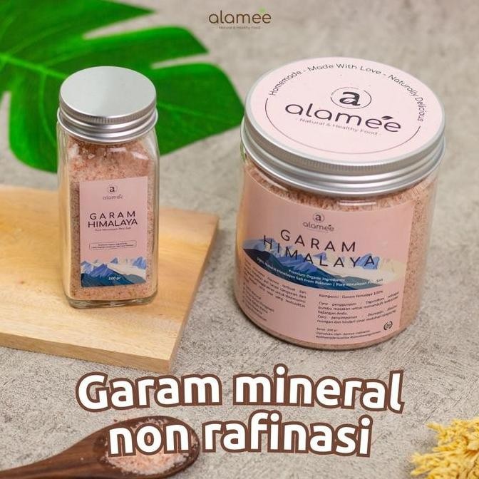 

JH8 ALAMEE GARAM HIMALAYA / HIMALAYAN PINK SALT PURE ORI PAKISTAN 500G