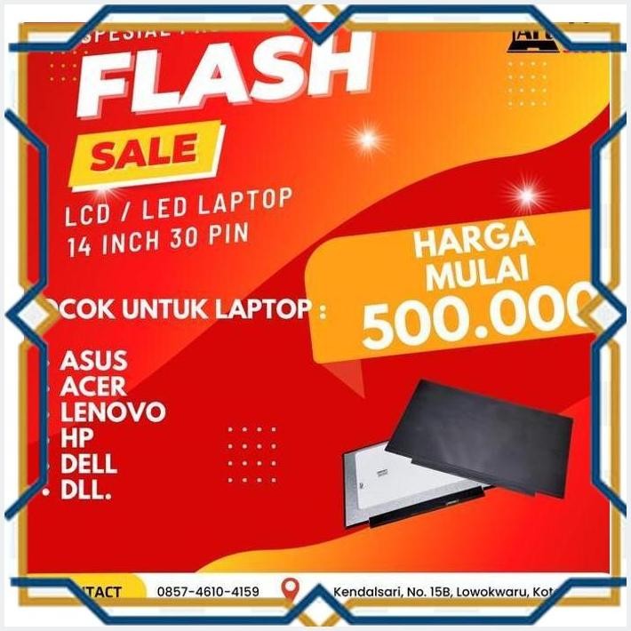 [ART] PROMO LCD / LED LAPTOP 14 INCH 30 PIN