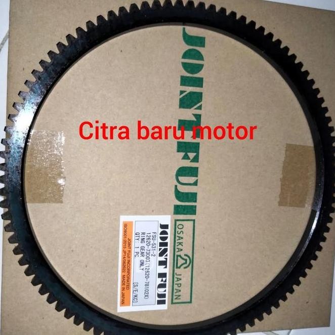 Gigi Roda Gila Fly Wheel Ring Gear Gigi Gendeng Gendang Katana Sj410