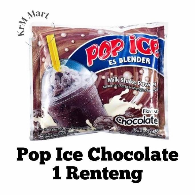 

(Expert) Pop Ice Chocolate 1 renteng renceng coklat cokelat