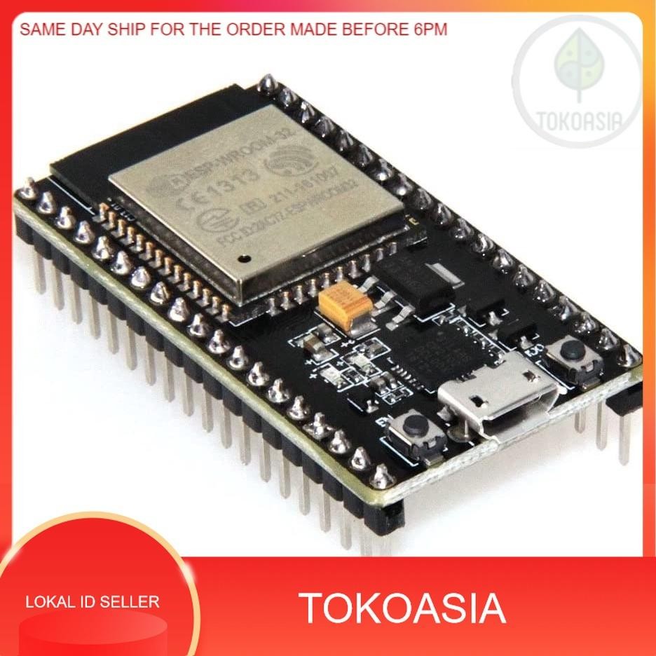 (Local Stock) Esp32S Esp-Wroom-32 Esp32 Esp-32S Development Board 2.4Ghz Dual-Mode Wifi + Bluetooth 
