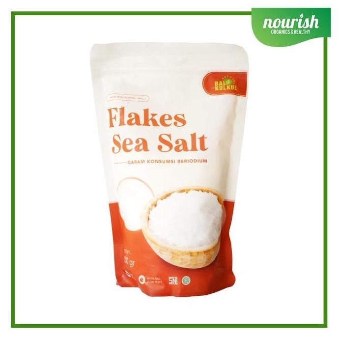 

JH8 Bali Kulkul Natural Flakes Sea Salt / Garam Laut Kasar 500 gram