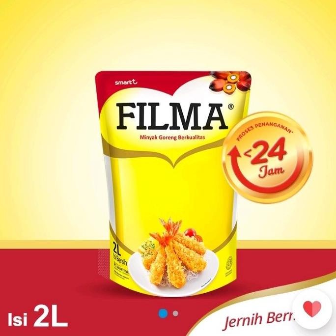 

JH8 minyak goreng filma 2liter 1 dus