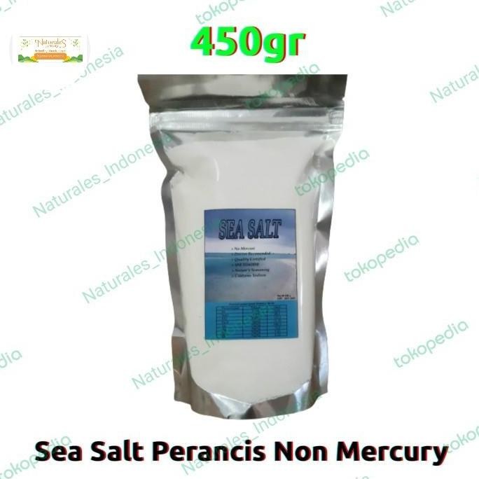 

JH8 Sea Salt | Garam Perancis Non Mercury | SNI | 450gr