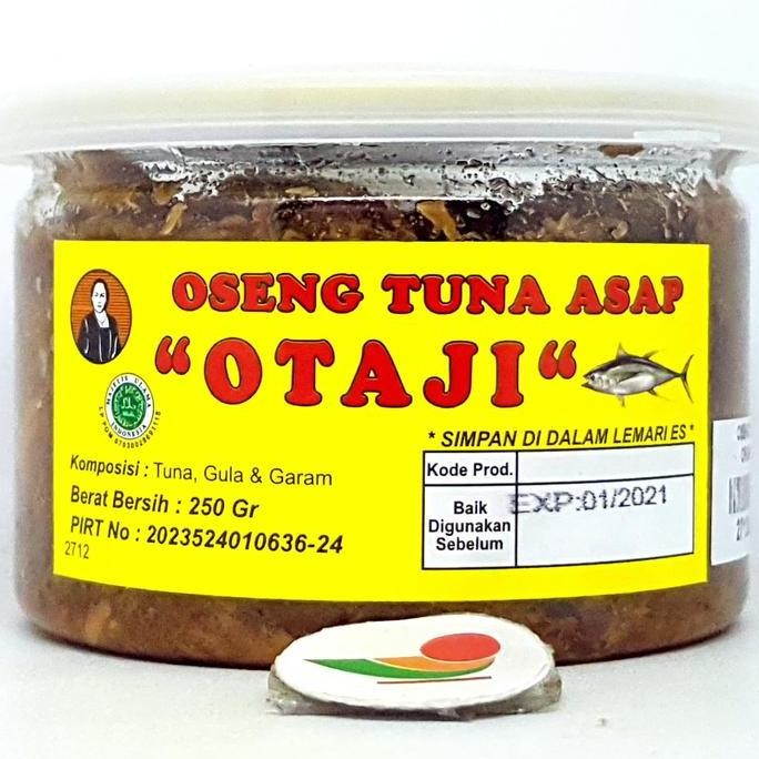 

@#@#@#] OTAJI OSENG TUNA ASAP TIDAK PEDAS 250gr | ASEP IKAN HALAL MUI PEDES