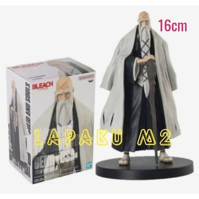 Baru Action Figure Yamamoto Genryuusai Shigekuni BLEACH SOLID and SOULS BANPRESTO lapaku72 Juara