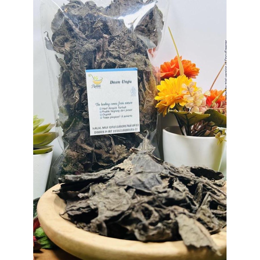 

JH8 Daun Ungu Kering 500 Gram - Rempah Bu Risma