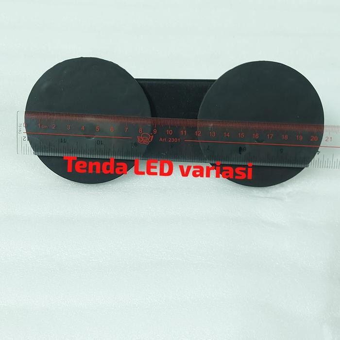 Bracket Magnet Dudukan Lampu Led Bar Braket Kaki Lampu Sorot Panjang Kap Atas Mobil Universal Origin