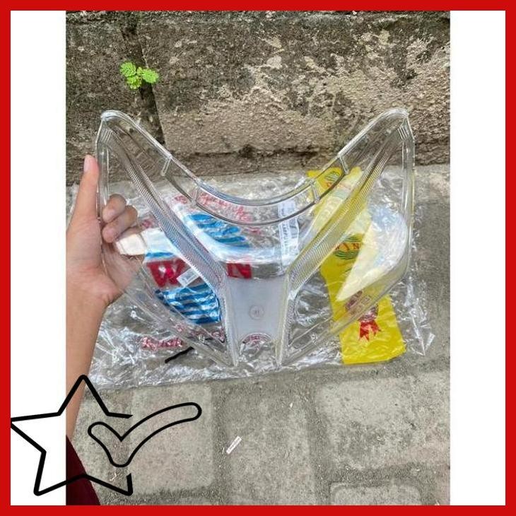 [ASS] MIKA LAMPU DEPAN MIKA KACA COVER REFLEKTOR HEADLAMP VARIO 110 LAMA VARIO KARBU (KVB) WIN ASLI 
