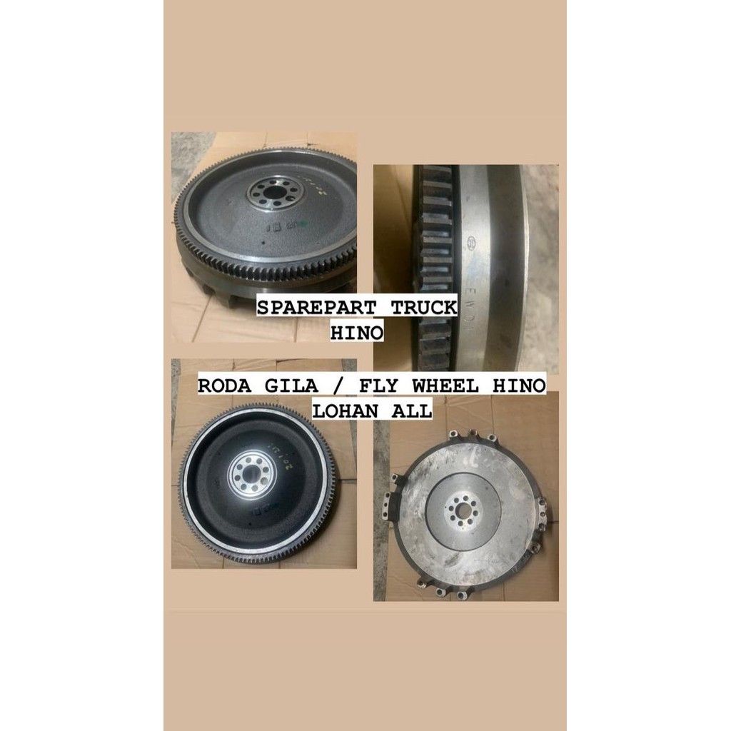 Roda Gila / Fly Wheel 14350-Ew010 Hino Lohan Genuine