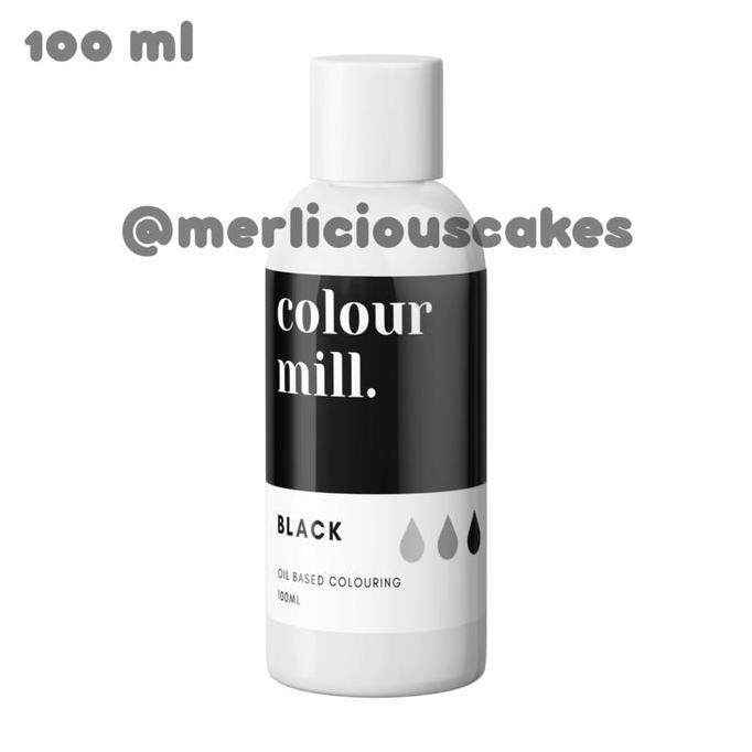 

TERSEDIA Colour Mill Black 100 ml Oil Based Colouring