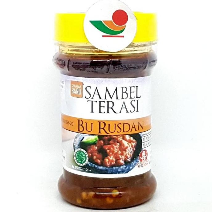 

Buruan serbu] BU RUSDAN SAMBEL TERASI 170gr | SAMBAL TRASI CABE PEDAS PEDES ASLI