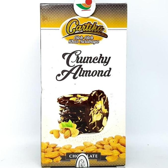

:0:0:0] CARTIKA CRUNCHY ALMOND CHOCOLATE 150gr | CRISPY CHEESE WISATA RASA