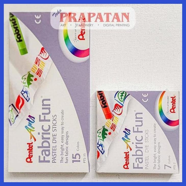 

( SEKOLAH / LUKIS ) READY PENTEL FABRIC FUN 15 WARNA (SENI / MENGGAMBAR / ART / KERAJINAN ) GOOD QUALITY
