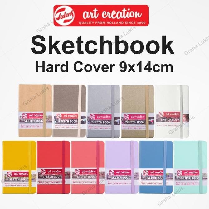 

Sale Talens Art Creation Sketch Book 9X14 Hard Cover / Sketchbook Hard Cov