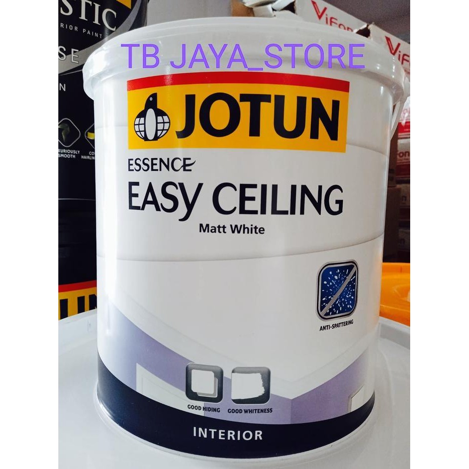 Jotun Essence Easy Ceiling 3.5L Cat Plafon Jotun Easy Ceiling White Gratis Ongkir