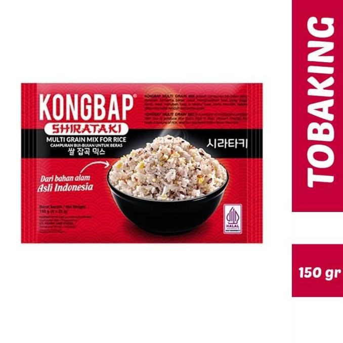 

(Expert) Kongbap Shirataki multi grain mix rice 150 gr