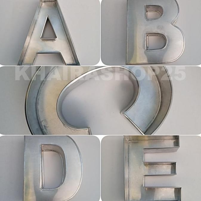 LOYANG KUE HURUF CETAKAN KUE HURUF LOYANG CAKE HURUF UNTUK ULANG TAHUN