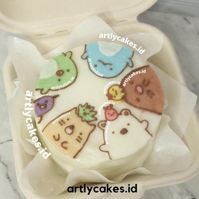 

(Expert) Korean Lunch Box Cake / Bento Cake *Baca Deskripsi