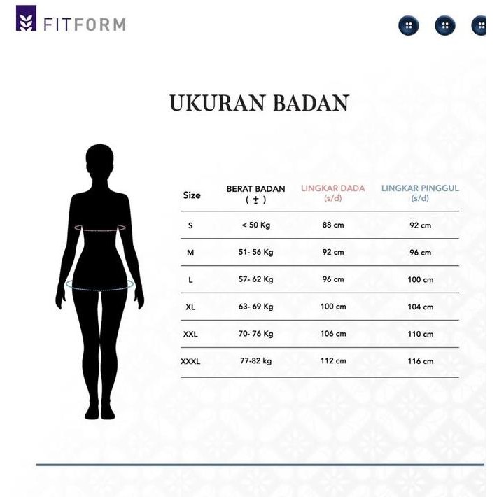 SERAGAM SUSTER FITFORM / PERAWAT - PINSTRIPES WORKSHIRT LENGAN PANJANG