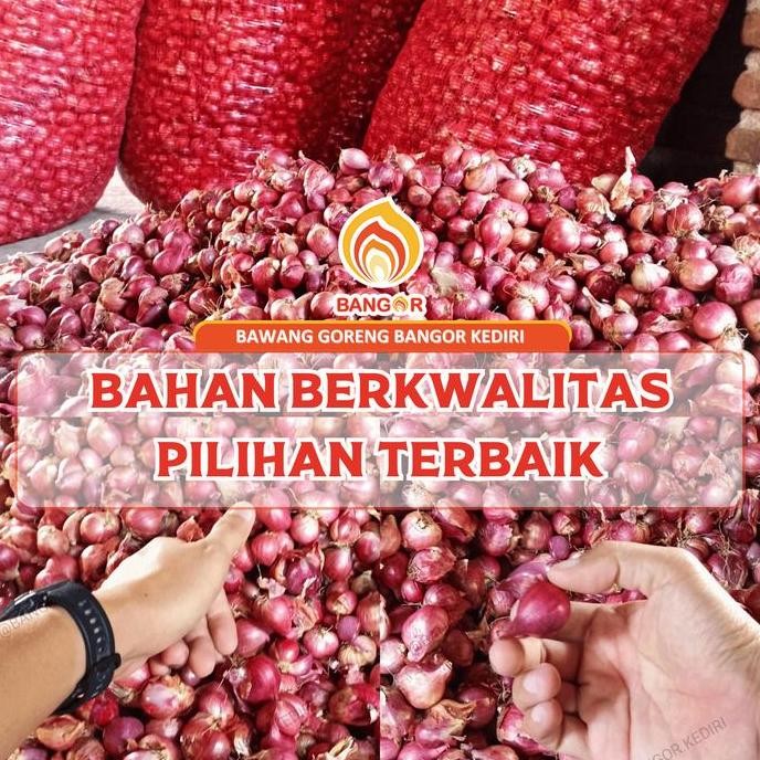 

JH8 MERAH-A [ 1 Kg ] Bawang Merah Goreng / Brambang Goreng, Grade A, Refill