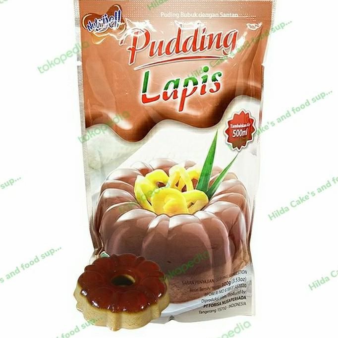 

(Expert) Nutrijell puding susu Pudding Powder Forisa puding lapis gula Jawa