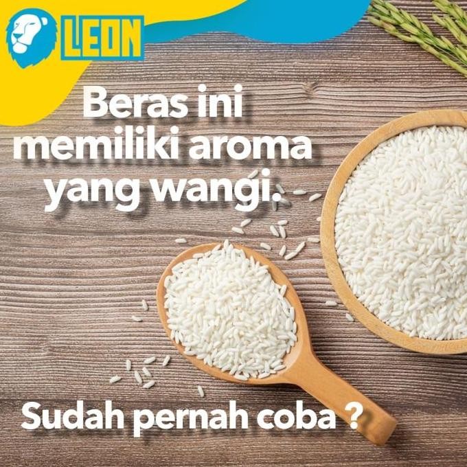 

(Expert) Beras Thailand Thai Jasmine Rice LEON / Beras Melati