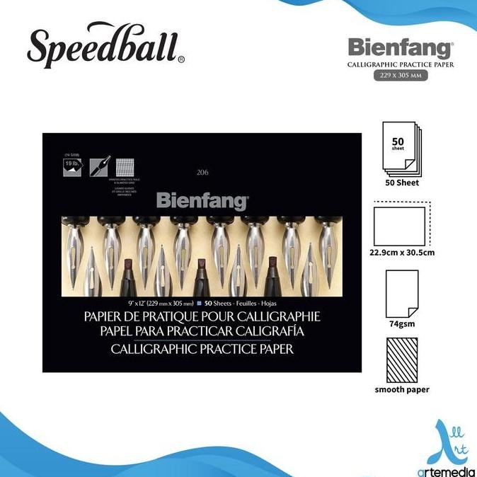 

Sale Speedball Bienfang Calligraphy Practice Pad
