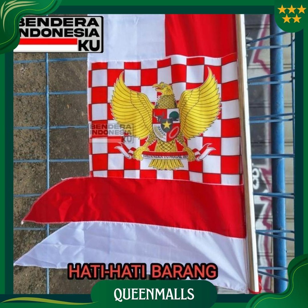 Umbul Umbul 4Meter Garuda / Umbul Merah Putih Dirgahayu Promo