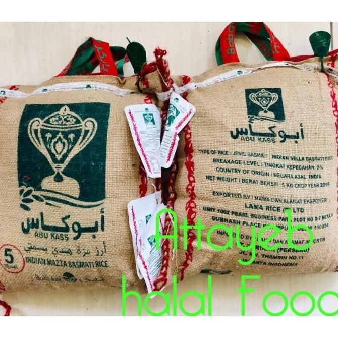 

(Expert) Beras Basmati Rice abukass 5kg Basmati abukas Ori India Berseger Beras