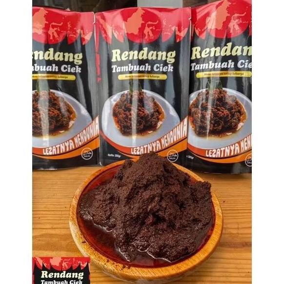 

JH8 RENDANG PADANG ASLI Premium 100% Halal "Murmer" Rendang Tambuah Ciek