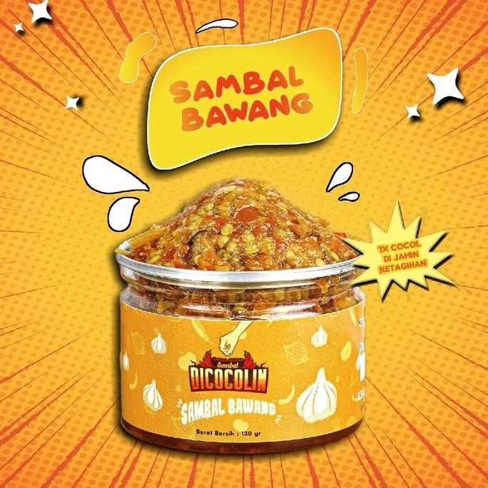 

JH8 Sambal Bawang by dicocolin Botol Chili Masakan Garlic pilihan yang lebih sehat indonesia halal SPP-IRT