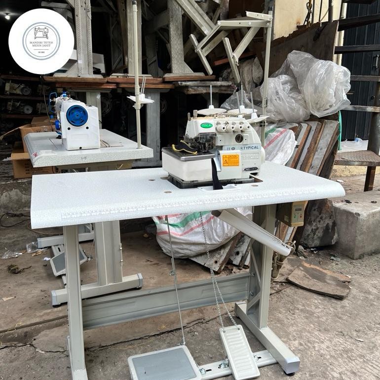 NEW Mesin Obras TYPICAL TIMBUL GN747D Benang 4 Direct Servo Second (Bekas) [terbaik][terlaris]