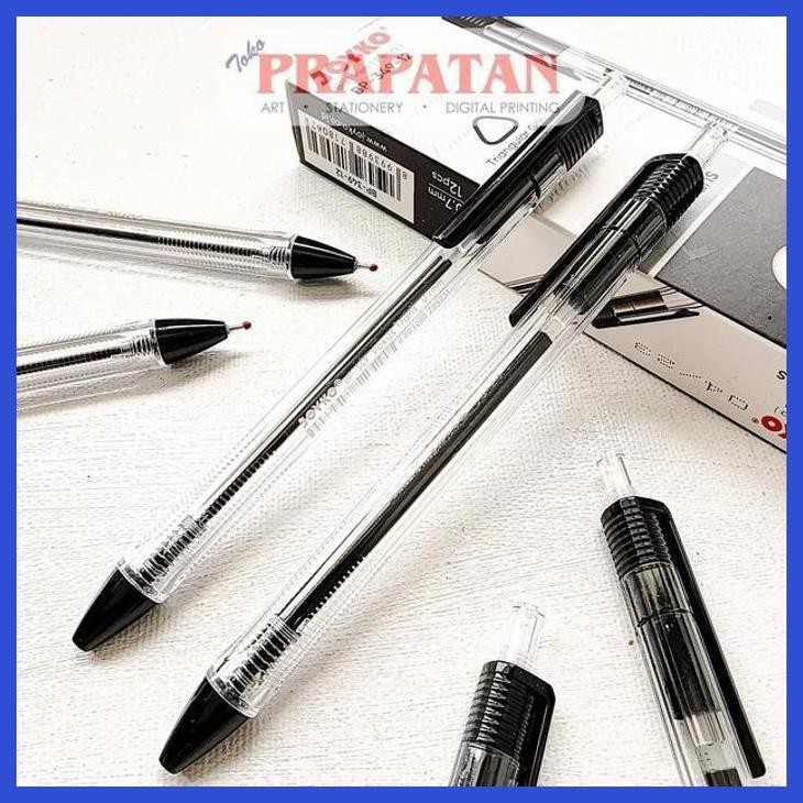 

( SEKOLAH / LUKIS ) PROMO JOYKO BP-349 VOKUS TRANS BALL PEN 0.5MM | BALLPOINT | PULPEN PENA (SENI / MENGGAMBAR / ART / KERAJINAN ) PRIVASI AMAN