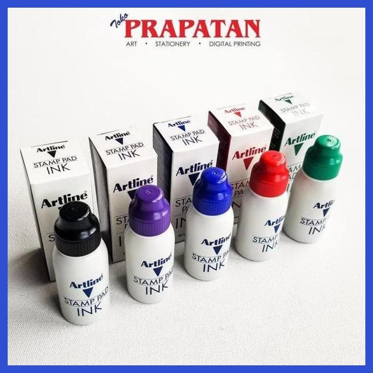 

( SEKOLAH / LUKIS ) DISCOUNT ARTLINE STAMP PAD INK REFILL ESA-2N / TINTA BAK STEMPEL (SENI / MENGGAMBAR / ART / KERAJINAN ) SIAP KIRIM
