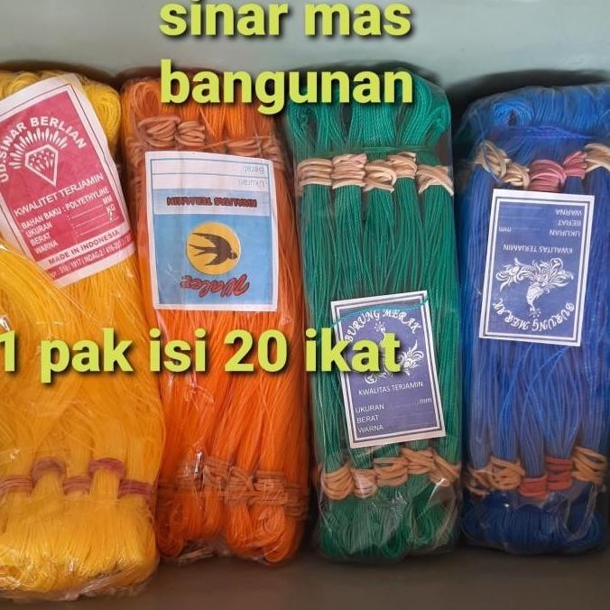 

[Expert] Benang tukang ,tali tukang ,tampar 1mm ,harga per pak isi 20 biji