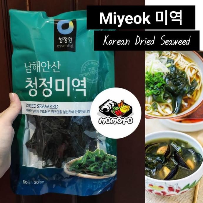 

Daesang Miyeok Dried Seaweed Rumput Laut Kering 50 g Chung Jung One
