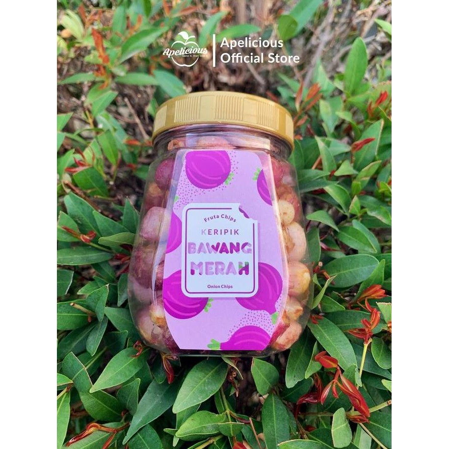 

APELICIOUS BUNDLING KERIPIK BAWANG PUTIH + KERIPIK BAWANG MERAH - Food Snack Cemilan