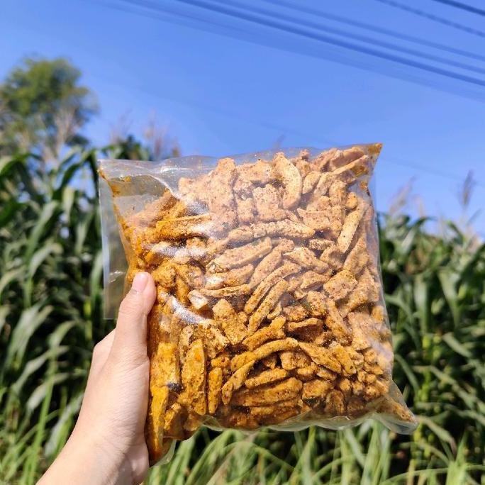 

[PROMO LIVE] 500GR BASRENG DAUN JERUK FREE ONGKIR Cemilan Goreng Pedas