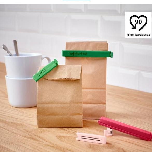 Bevara Klip Penutup Plastik Warna Campuran Isi 26Pcs